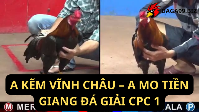 A KẼM VĨNH CHÂU – A MO TIỀN GIANG ĐÁ GIẢI CPC 1